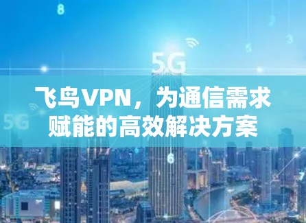 飞鸟VPN,为通信需求赋能的高效解决方案 飞鸟VPN,为通信需求赋能的高效解决方案