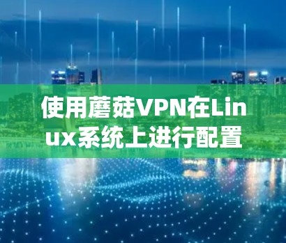 使用蘑菇VPN在Linux系统上进行配置和连接,可以按照以下步骤进行 使用蘑菇VPN在Linux系统上进行配置和连接,可以按照以下步骤进行