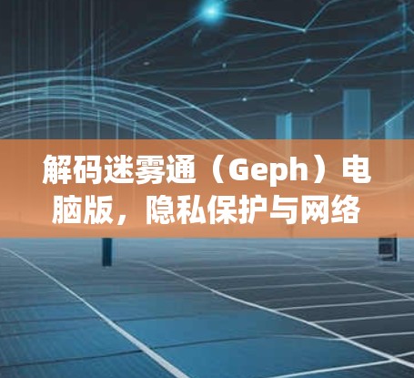 解码迷雾通(Geph)电脑版,隐私保护与网络安全的新解决方案