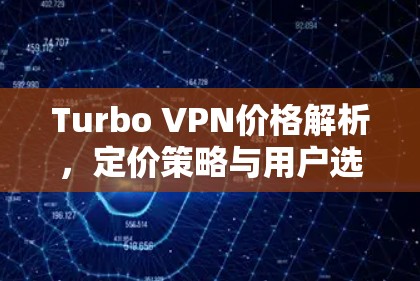 Turbo VPN价格解析，定价策略与用户选择指南