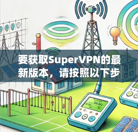 要获取SuperVPN的最新版本,请按照以下步骤操作