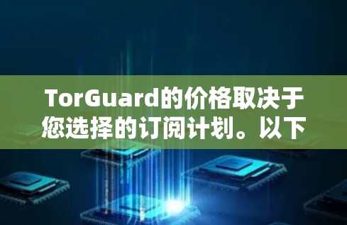 TorGuard的价格取决于您选择的订阅计划。以下是常见的价格信息