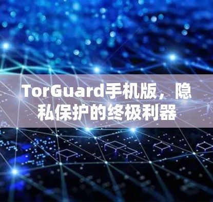 TorGuard手机版,隐私保护的终极利器 TorGuard手机版,隐私保护的终极利器