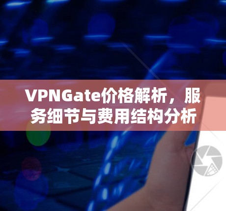 VPNGate价格解析，服务细节与费用结构分析