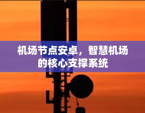 机场节点安卓，智慧机场的核心支撑系统