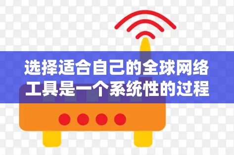 选择适合自己的全球网络工具是一个系统性的过程，以下是根据你的需求和考虑因素整理出的建议