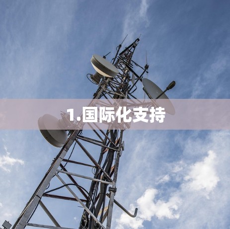 1.国际化支持