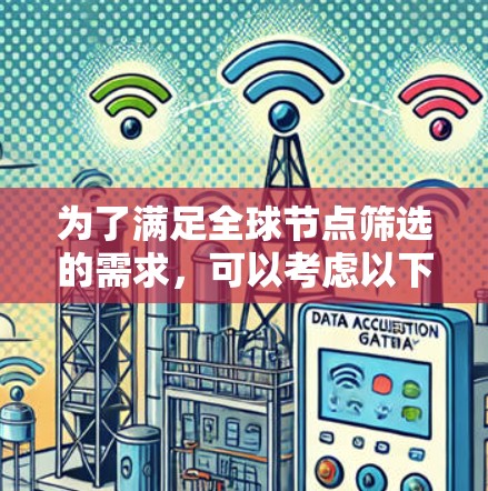为了满足全球节点筛选的需求,可以考虑以下工具和方法 为了满足全球节点筛选的需求,可以考虑以下工具和方法