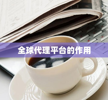 全球代理平台的作用 全球代理平台的作用