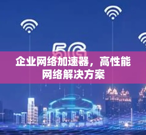 企业网络加速器,高性能网络解决方案