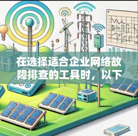 在选择适合企业网络故障排查的工具时，以下几款软件被广泛认可，适合不同需求和规模的企业