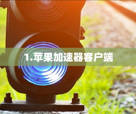 1.苹果加速器客户端