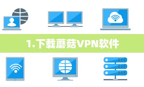 1.下载蘑菇VPN软件 1.下载蘑菇VPN软件