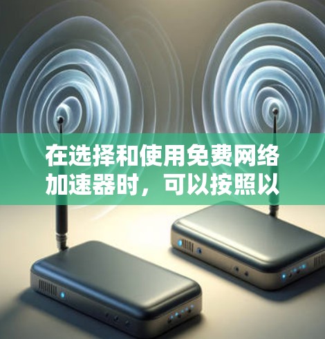 在选择和使用免费网络加速器时,可以按照以下步骤进行,确保最大化效率和安全性 在选择和使用免费网络加速器时,可以按照以下步骤进行,确保最大化效率和安全性