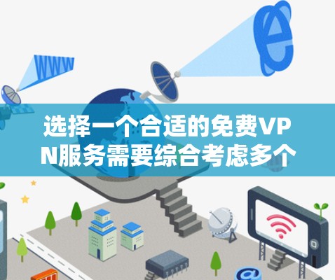 选择一个合适的免费VPN服务需要综合考虑多个因素,以下是根据您的需求整理出的建议