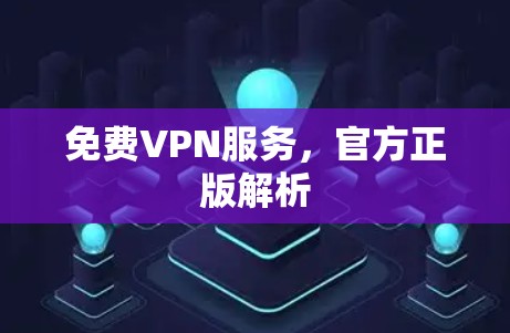 免费VPN服务，官方正版解析