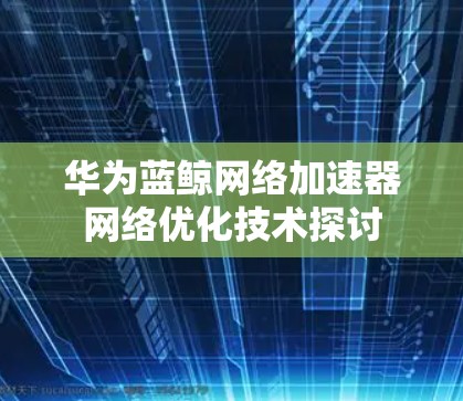 华为蓝鲸网络加速器网络优化技术探讨