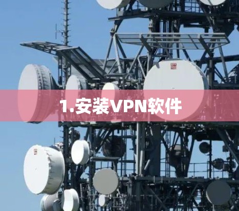 1.安装VPN软件