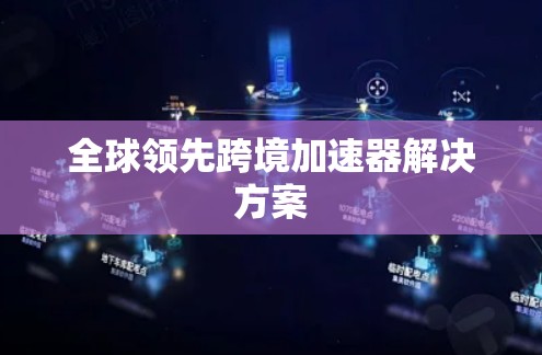 全球领先跨境加速器解决方案