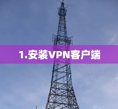1.安装VPN客户端