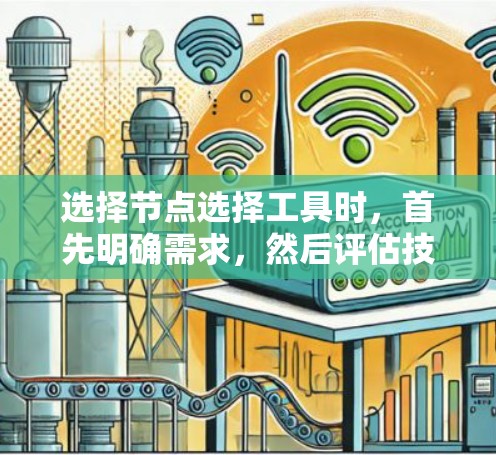选择节点选择工具时,首先明确需求,然后评估技能和预算,最后选择最适合的工具。以下是针对不同需求的推荐 选择节点选择工具时,首先明确需求,然后评估技能和预算,最后选择最适合的工具。以下是针对不同需求的推荐