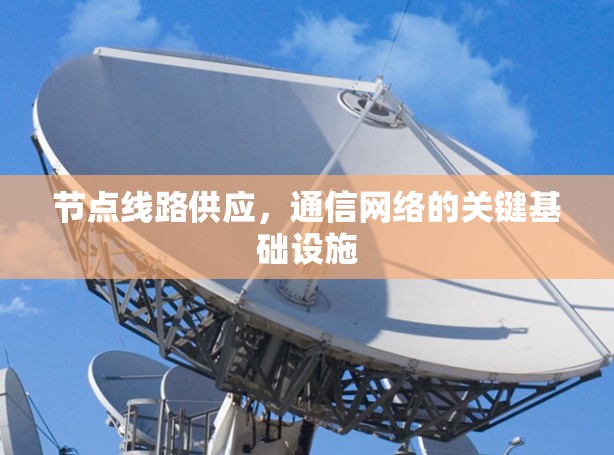节点线路供应，通信网络的关键基础设施