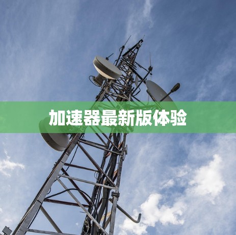加速器最新版体验
