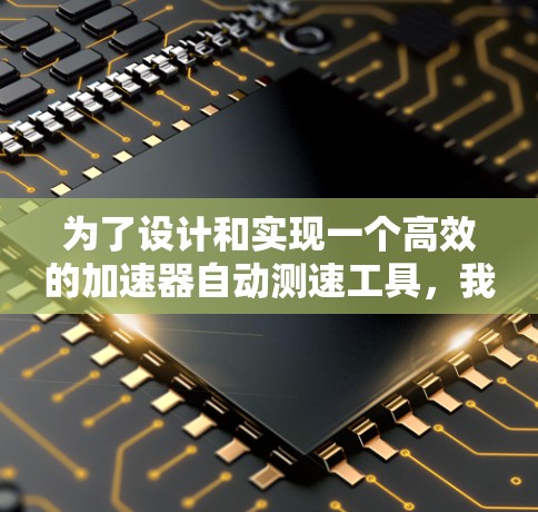 为了设计和实现一个高效的加速器自动测速工具,我们可以按照以下步骤进行 为了设计和实现一个高效的加速器自动测速工具,我们可以按照以下步骤进行