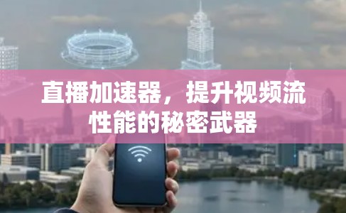 直播加速器,提升视频流性能的秘密武器