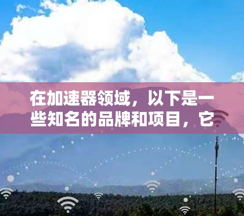 在加速器领域,以下是一些知名的品牌和项目,它们在全球范围内享有较高的声誉