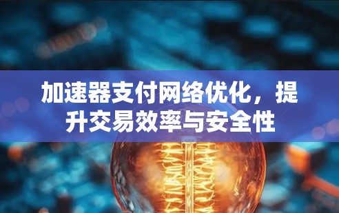 加速器支付网络优化，提升交易效率与安全性