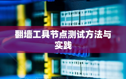 翻墙工具节点测试方法与实践 翻墙工具节点测试方法与实践
