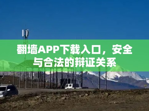 翻墙APP下载入口,安全与合法的辩证关系 翻墙APP下载入口,安全与合法的辩证关系