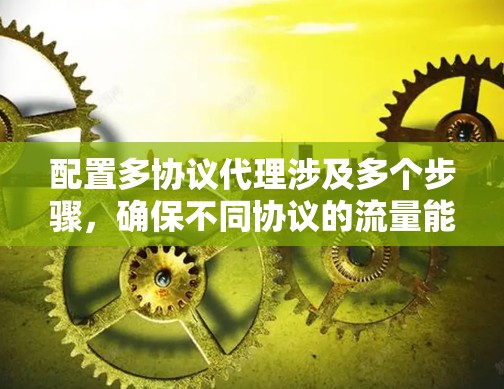 配置多协议代理涉及多个步骤,确保不同协议的流量能够正确转发和管理。以下是详细的步骤指南