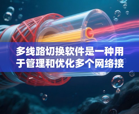 多线路切换软件是一种用于管理和优化多个网络接口或通信渠道的工具,主要用于企业网络、云计算和数据中心等场景,以实现高性能、可靠性和成本优化。以下是对多线路切换软件的详细分析