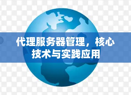 代理服务器管理,核心技术与实践应用 代理服务器管理,核心技术与实践应用