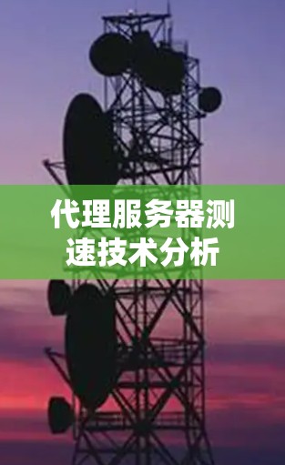 代理服务器测速技术分析 代理服务器测速技术分析