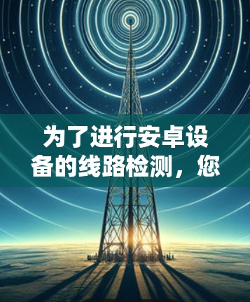 为了进行安卓设备的线路检测,您可以按照以下步骤选择合适的工具和方法 为了进行安卓设备的线路检测,您可以按照以下步骤选择合适的工具和方法