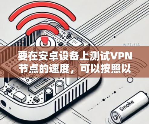 要在安卓设备上测试VPN节点的速度，可以按照以下步骤操作