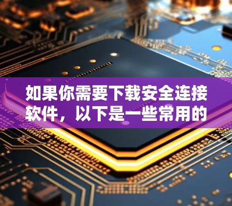 如果你需要下载安全连接软件，以下是一些常用的安全连接工具和解决方案，供你参考