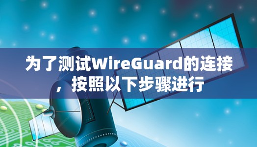 为了测试WireGuard的连接,按照以下步骤进行