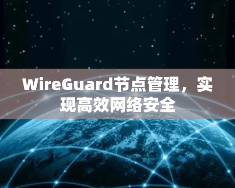 WireGuard节点管理，实现高效网络安全