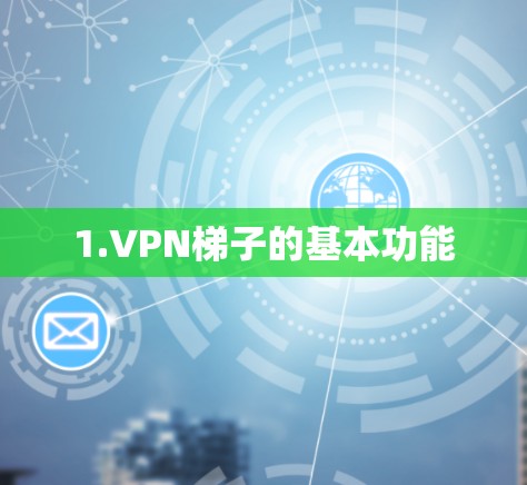 1.VPN梯子的基本功能 1.VPN梯子的基本功能