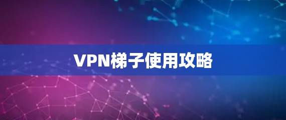 VPN梯子使用攻略 VPN梯子使用攻略