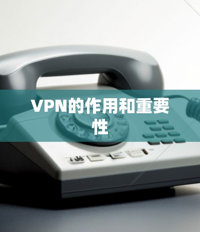 VPN的作用和重要性