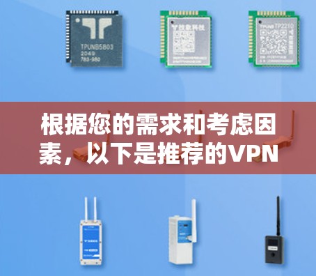 根据您的需求和考虑因素，以下是推荐的VPN服务方案