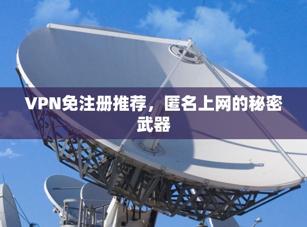 VPN免注册推荐,匿名上网的秘密武器