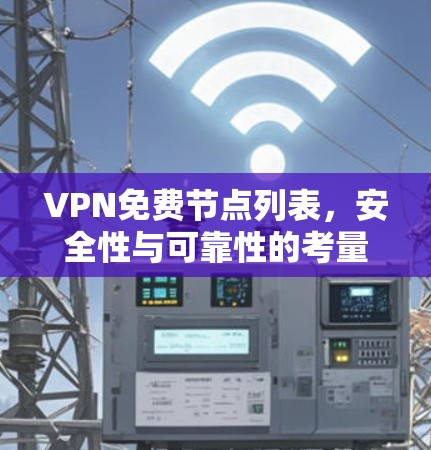 VPN免费节点列表,安全性与可靠性的考量 VPN免费节点列表,安全性与可靠性的考量